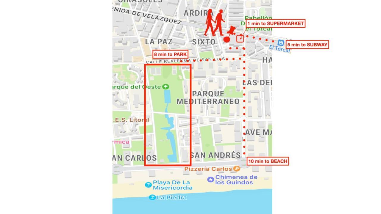 Apartament Comodo, Moderno Y Bien Situado P3 Malaga